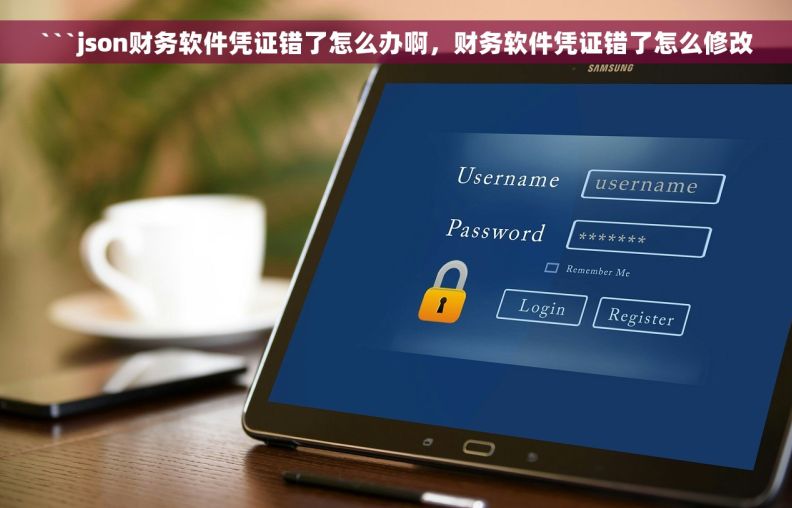 ```json财务软件凭证错了怎么办啊，财务软件凭证错了怎么修改