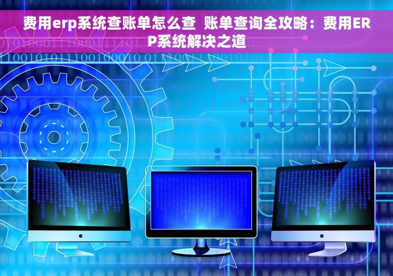 费用erp系统查账单怎么查  账单查询全攻略：费用ERP系统解决之道