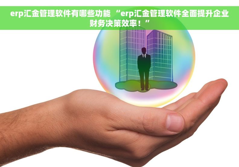 erp汇金管理软件有哪些功能 “erp汇金管理软件全面提升企业财务决策效率！”