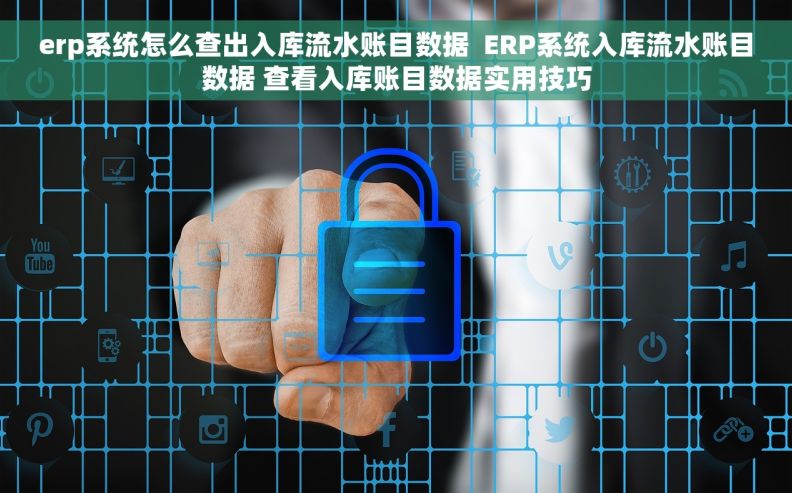 erp系统怎么查出入库流水账目数据  ERP系统入库流水账目数据 查看入库账目数据实用技巧