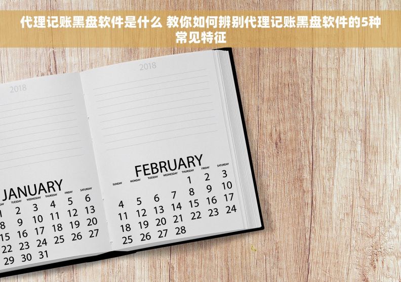 代理记账黑盘软件是什么 教你如何辨别代理记账黑盘软件的5种常见特征